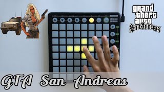 GTA San Andreas theme song  Classic Launchpad cover [upl. by Sybila]