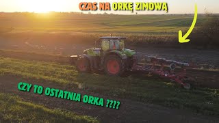 Orka zimowa 2024 ⭐ Claas Arion 650⭐ Akpil KM180 HP⭐ Czy to ostatnia orka  ⭐ [upl. by Yleve]