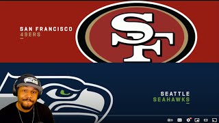 BigR reacts to San Francisco 49ers vs Seattle Seahawks game highlights  reaction [upl. by Neisa]