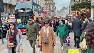 England Central London Evening Walk  Relaxing Walking tour in West End London 4K HDR [upl. by Catlin]