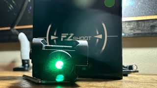 EZshoot Laser Sight Rechargeable Green Laser Sight [upl. by Gillespie681]