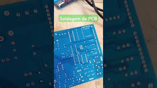 Soldagem de pcb [upl. by Neram]