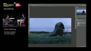 Simon Stalenhag PAINTING SENSE OF THE WORLD Oredev 2015 [upl. by Davidde]