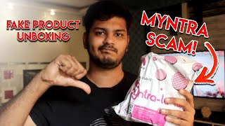 Myntra Scam  Fake Product with no Return 😰 [upl. by Anaillil863]