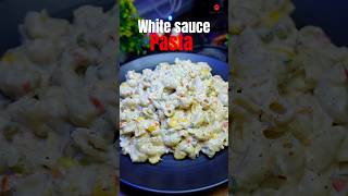 🤩 white sauce pasta 🍝  Pasta recipe ​⁠ pasta whitesaucepasta shorts food [upl. by Merlina673]