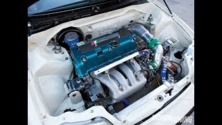 Cleaning up the Engine Bay on the Honda CRX [upl. by Dent474]