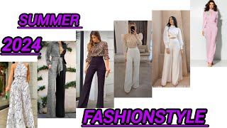 spring summer 2024 fashion trends 2024 new 2024 fashion trends ✨️ ♥️ 👌 [upl. by Noe155]