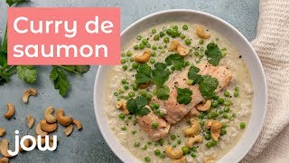 Recette de curry de saumon [upl. by Nolyarg378]