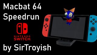 WR Macbat 64 Speedrun Switch Any in 92930 [upl. by Asli]