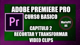 Como Recortar Videos en Premiere Pro 2 [upl. by Loralee]