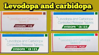 syndopa tables levodopa and carbidopa tables ip in hindi [upl. by Ydnat954]