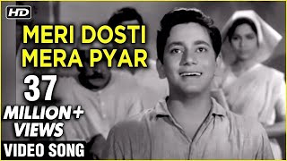 Meri Dosti Mera Pyar Video Song  Dosti  Mohammad Rafi Hit Songs  Laxmikant Pyarelal [upl. by Eedeed261]