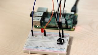 Push Button with Raspberry Pi 2 [upl. by Anna-Diane]