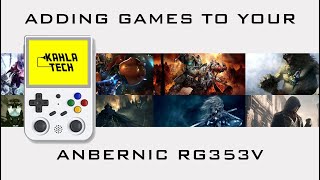 The Emulation Machine Anbernic RG35V is Here But how do you put games on it Lets Find Out [upl. by Gavrielle331]