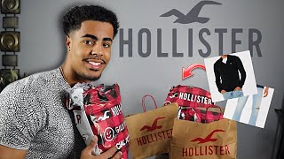 HUGE Hollister Spring clothing Try On Haul  Does Hollister support Tall Guys [upl. by Nede412]