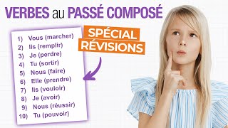 Exercice de révision CONJUGAISON des verbes au PASSÉ COMPOSÉ CM1CM26e [upl. by Lanctot]