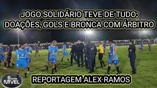 São Benedito recebe Chapadinha em Futebol solidário que têm doações gols e bronca com árbitro [upl. by Netsua999]