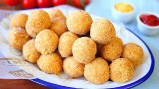 POLPETTE DI CECI  la mia Ricetta Facilissima  Chickpea meatballs [upl. by Dnomyad]