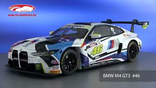 ckmodelcarsvideo BMW M4 GT3 46 Team WRT 12h Bathurst 2023 Farfus Martin Rossi Minichamps [upl. by Gariepy748]