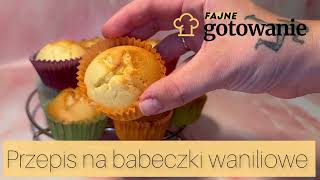 Przepis na babeczki waniliowe [upl. by Galven]