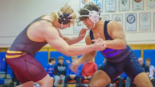 215 – Joey Favia G of Marmion Academy IL vs Cyrus Czyz R of Lockport IL [upl. by Tove892]