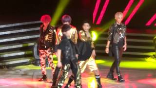 130825  TEEN TOP  ROCKING  M Countdown Whats Up LA KCON 2013 [upl. by Anahgem135]