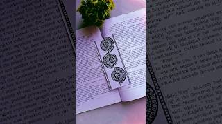 Easy mandala bookmark ✨🌸mandala bookmark art shorts youtubeshorts ytshorts [upl. by Raouf]