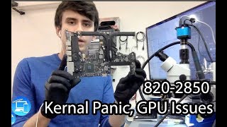 A1286 820 2850 Kernel Panic Repair [upl. by Anod776]