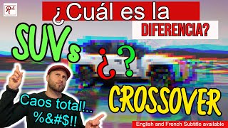 ¿Qué es un Crossover🤔🤔 ¿Cuál es una SUV🤨🤨 [upl. by Ahsieym240]