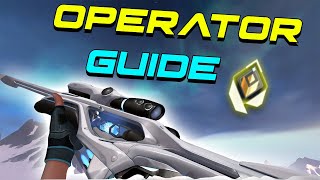 How to MASTER the OPERATOR InDepth OP Guide VALORANT 2022 [upl. by Glorianna]