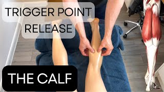 Trigger point release  The Calf [upl. by Atsok]