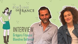 FORTUNE DE FRANCE  interview Grégory Fitoussi amp Blandine Bellavoir [upl. by Meredi]