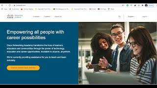 CISCO Netacad Enrolment [upl. by Irok]