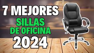 👉 Las 7 MEJORES SILLAS DE OFICINA para TRABAJAR en ORDENADOR 2024 💥 Sillas ERGONOMICAS [upl. by Huang]