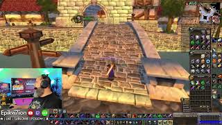 🌪️SOLOING CYCLONIAN 🪓WW AXE HYPE 💥Pt18 ☠️HARDCORE ⚔️WARRIOR 🌟LVL36✅ 🌎WORLD OF WARCRAFT 🏛️CLASSIC [upl. by Einnok]