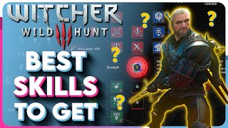 The Witcher 3 Best Skills To Get Early  The Witcher 3 Next Gen Update Tips and Tricks [upl. by Bessy105]