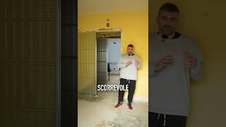 Sostituiamo un controtelaio per porta a battente con una scorrevole 🚪 visionedilizia casa [upl. by Yllime]