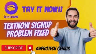 TextNow Installation Error Fix  TextNow Sign Up Problem Fix Working Trick [upl. by Noryv]