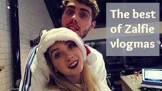 THE BEST OF ZALFIE VLOGMAS 2017 [upl. by Ahsinam]