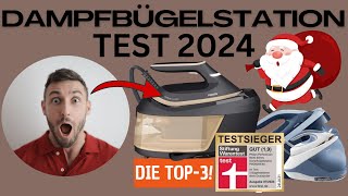 DAMPFBÜGELSTATION TEST amp VERGLEICH 2024 [upl. by Nidnerb]