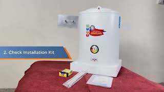 Semi Water Heater Installation video 1 [upl. by Kerrill129]