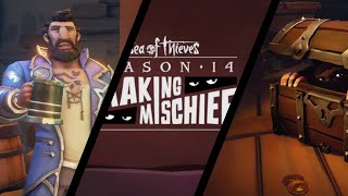 Season 14 Pirates of Mischief FULL Commendation Guide  Sea of Thieves [upl. by Aidan801]