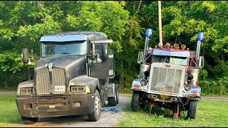 quotReviving My Sleeping Beast Starting Up My Kenworth After a Month of Restquot [upl. by Bergmans]