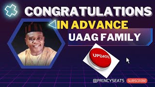 CONGATULATIONS IN ADVANCE UAAG FAMILY funding [upl. by Mindi188]