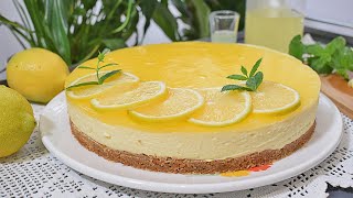 Pozdrav ljetu Cheesecake s limunom  Cheesecake al limone [upl. by Alyel231]