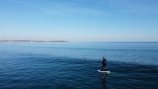 Nahant sunny SUP and eFoil sesh 11 08 20 part 2 [upl. by Jeannie207]