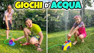 MANGIA IPPO CON LACQUA e TORTE IN FACCIA Splash Giochi dAcqua GBR [upl. by Lrad]