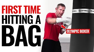 How to Punch the Heavy Bag for Beginners  Part 1 [upl. by Lisan]