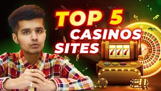 Top 5 casinos sites in India 2024  Best review [upl. by Iorio]