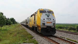 P42 909 arriving and departing at Fallowfield [upl. by Omari98]